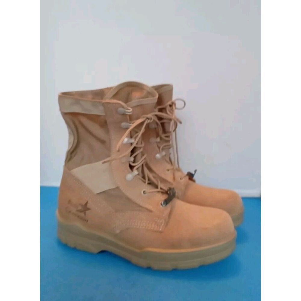 Boot‎ Campaign Tan Combat Boots Military Style Work Boots